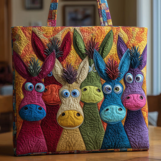 Funky Donkey Quilted Tote Bag GFTONL5172