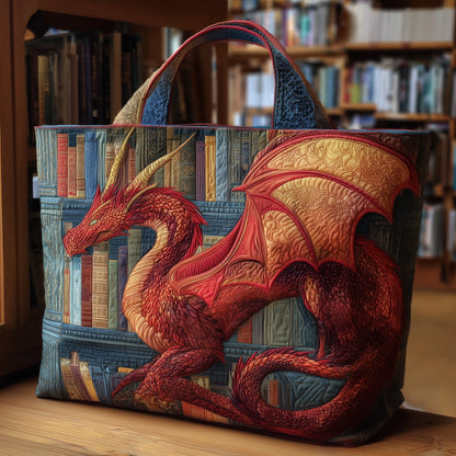 Books Guardian Quilted Tote Bag GFTONL5174