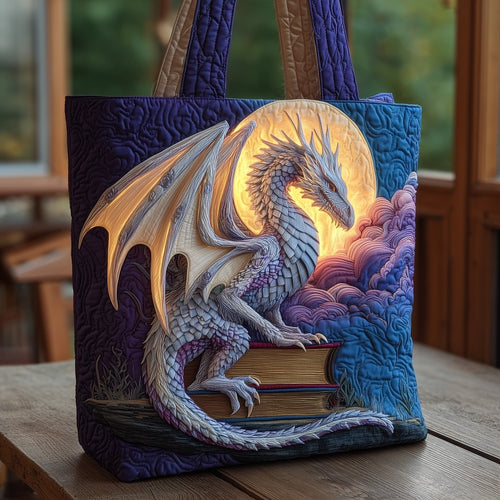 Moonlit Dragon Quilted Tote Bag GFTONL5178