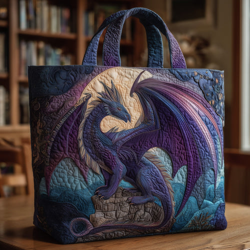 Mystery Dragon Quilted Tote Bag GFTONL5182