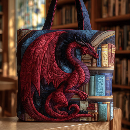 Books Guardian Quilted Tote Bag GFTONL5187