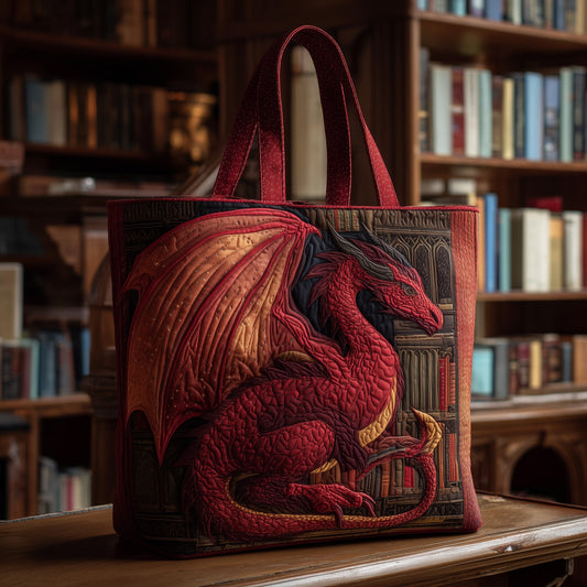 Books Guardian Quilted Tote Bag GFTONL5188