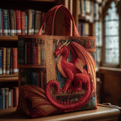 Books Guardian Quilted Tote Bag GFTONL5189