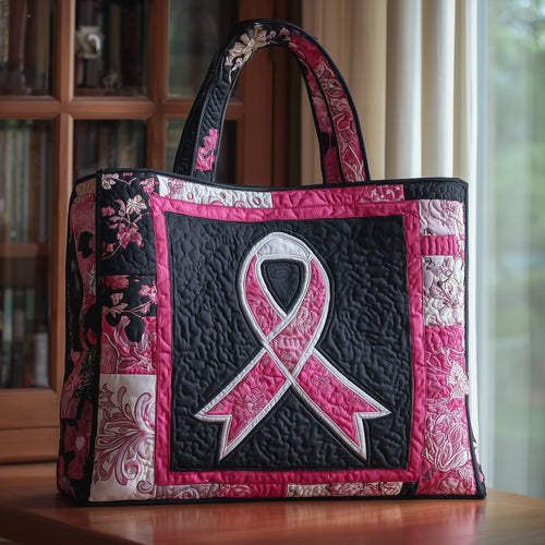 Breast Cancer Survivor Quilted Tote Bag GFTONL5193