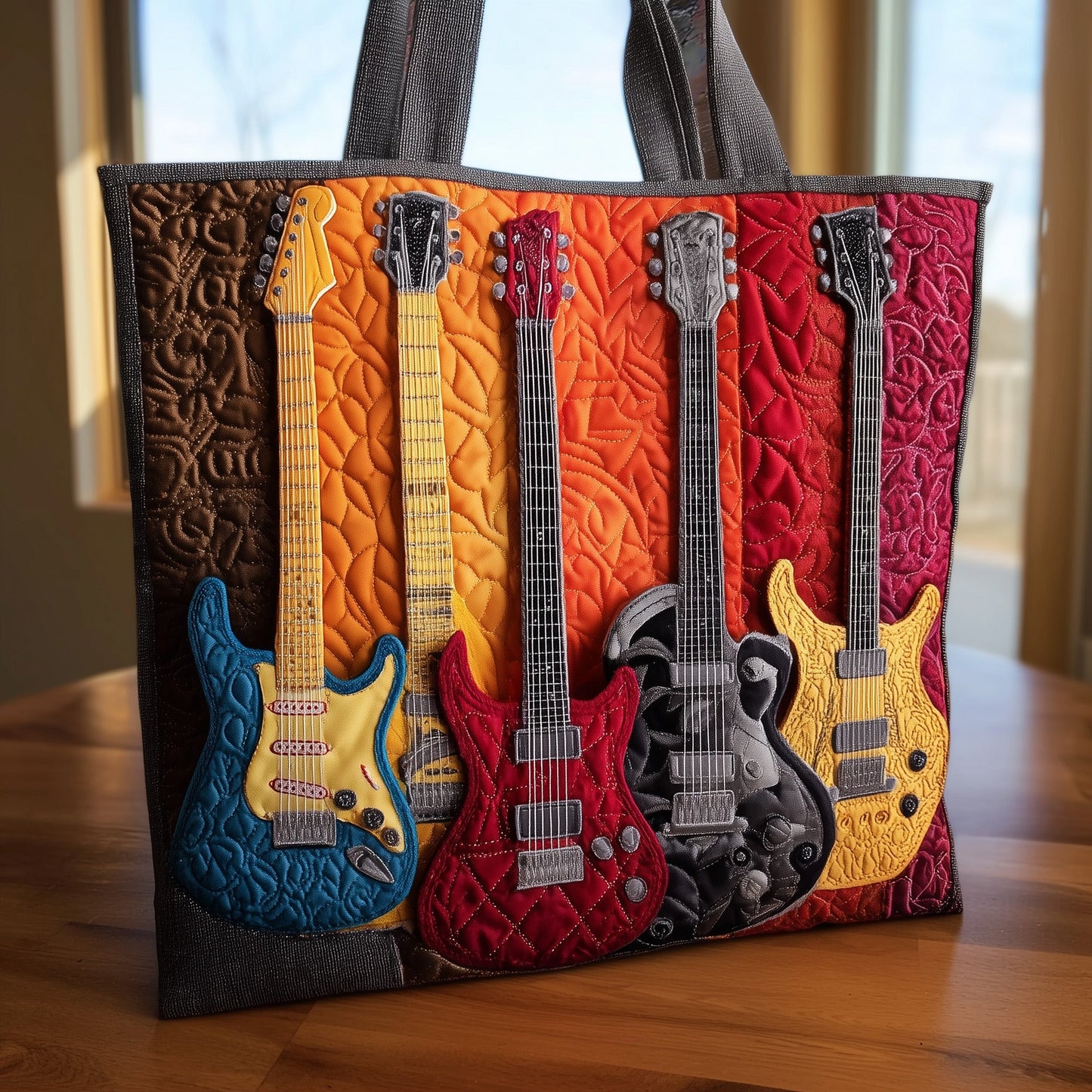 Melody Of Colors Quilted Tote Bag GFTONL5231