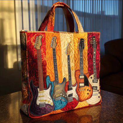 Guitar Sunshine Quilted Tote Bag GFTONL5232