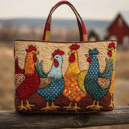 Happy Farm Quilted Tote Bag GFTONL5269