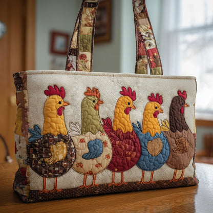 Chicken  Quilted Tote Bag GFTONL5270