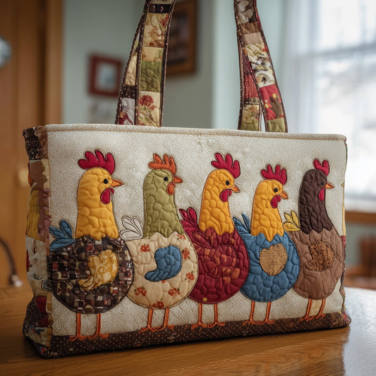 Chicken  Quilted Tote Bag GFTONL5270