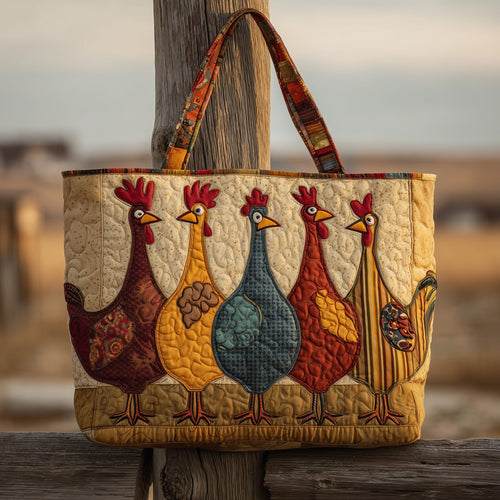 Happy Farm Quilted Tote Bag GFTONL5271