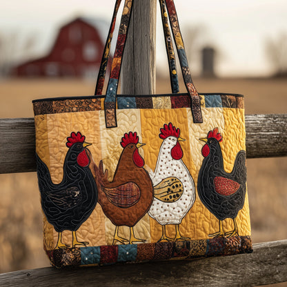 Whimsical Farm Quilted Tote Bag GFTONL5273