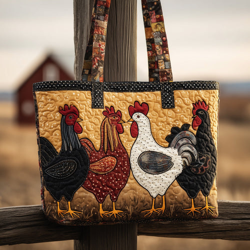 Whimsical Farm Quilted Tote Bag GFTONL5274