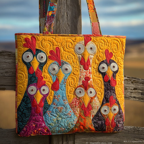 Sunshine Chicken Quilted Tote Bag GFTONL5277