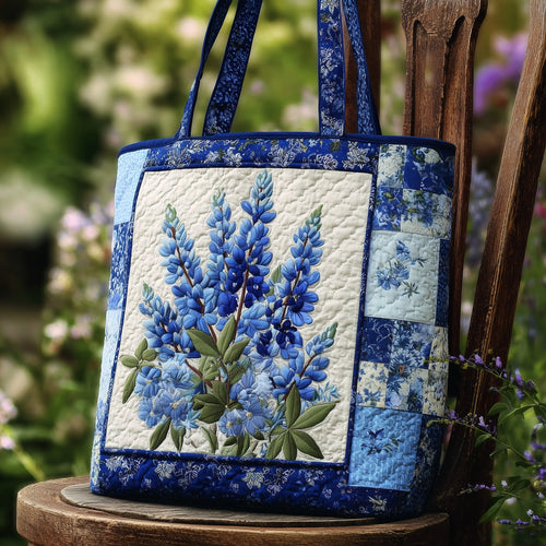 Bluebonnet Quilted Tote Bag GFTONL5306