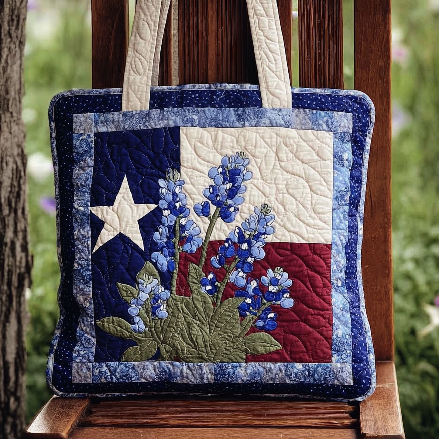 Texas Pride Quilted Tote Bag GFTONL5310