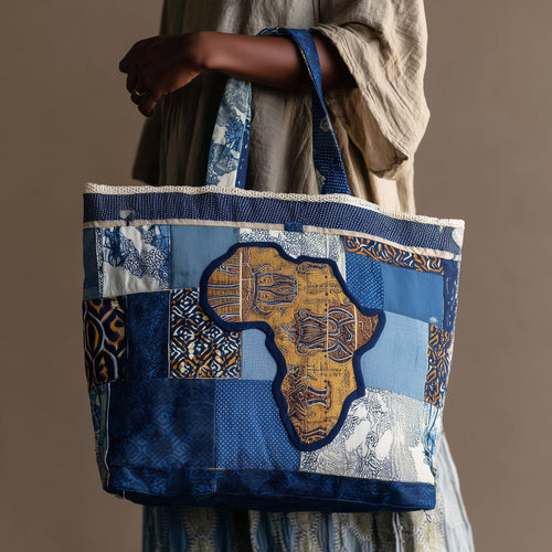 African Proud Quilted Tote Bag GFTONL5327