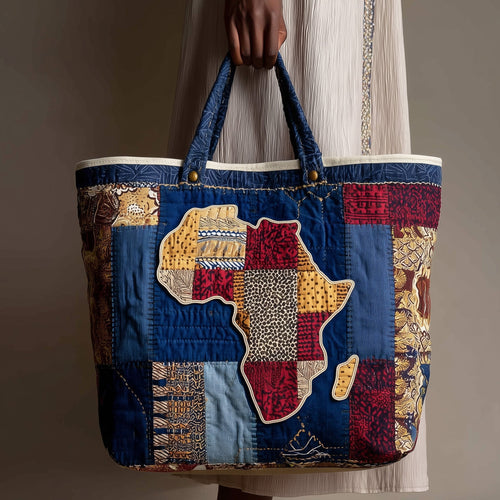 African Proud Quilted Tote Bag GFTONL5328