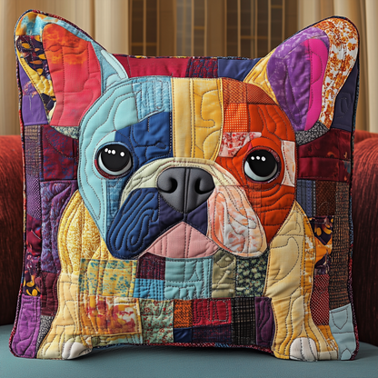 French Bulldog Quilted Pillow Case GFTONL532
