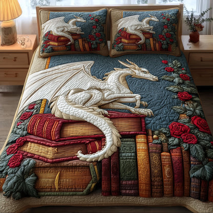 Dragon 3-Piece Quilted Bedding Set GFTONL5349
