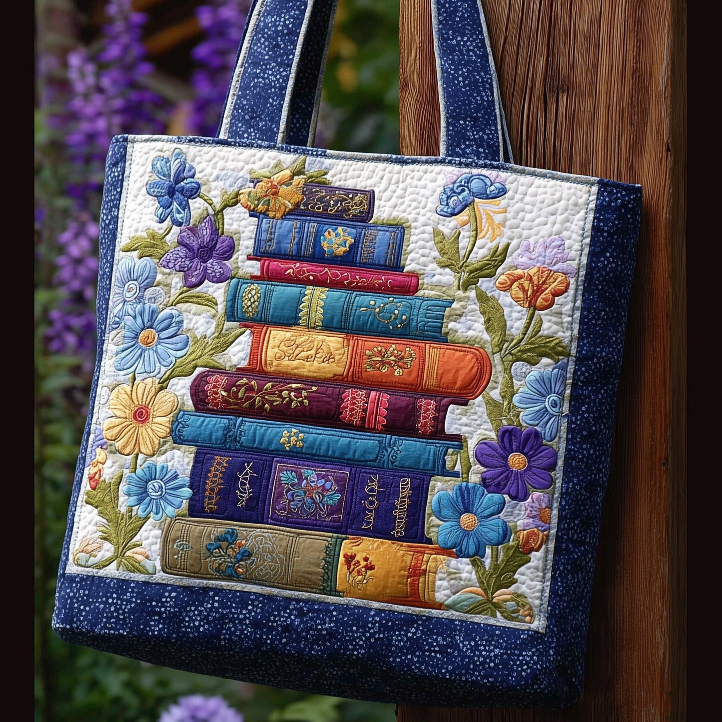 Bookish Heaven Quilted Tote Bag GFTONL5393