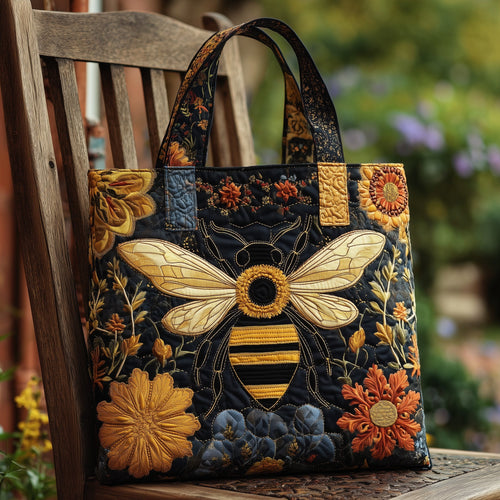 Bumble Bee Quilted Tote Bag GFTONL5396