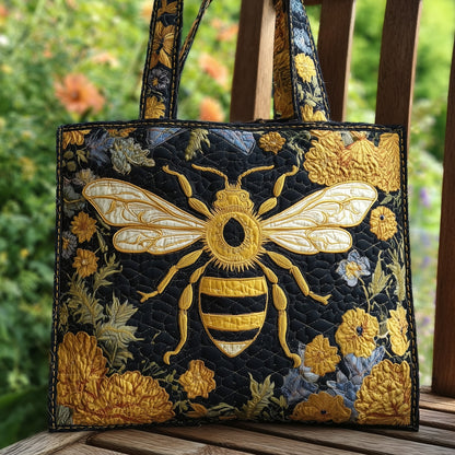 Bee Garden Quilted Tote Bag GFTONL5398