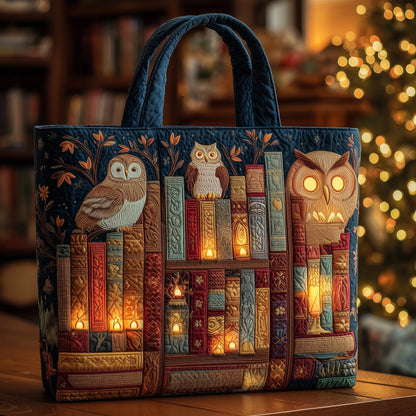 Magic Owl Library Quilted Tote Bag GFTONL5481