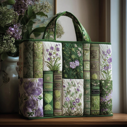 Vintage Novel Quilted Tote Bag GFTONL5491