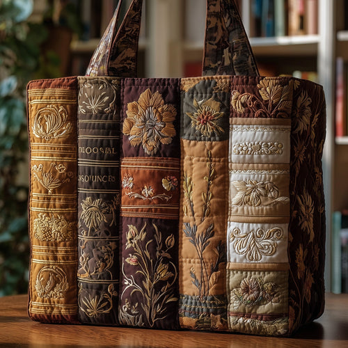 Vintage Novel Quilted Tote Bag GFTONL5492