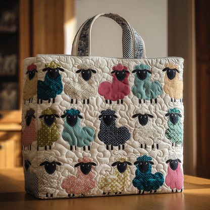 Candy Sheep Quilted Tote Bag GFTONL5502