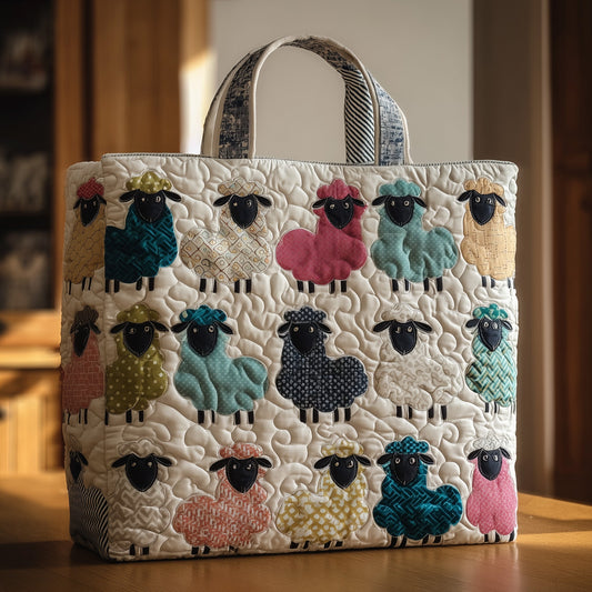 Candy Sheep Quilted Tote Bag GFTONL5502