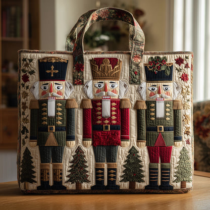 Whimiscal Nutcracker Quilted Tote Bag GFTONL5520