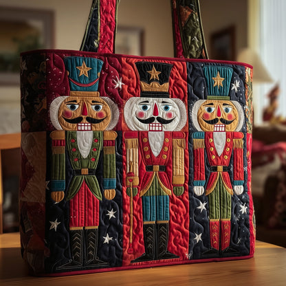 Whimiscal Nutcracker Quilted Tote Bag GFTONL5523