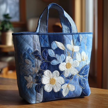 Daisy Charm Quilted Tote Bag GFTONL5568