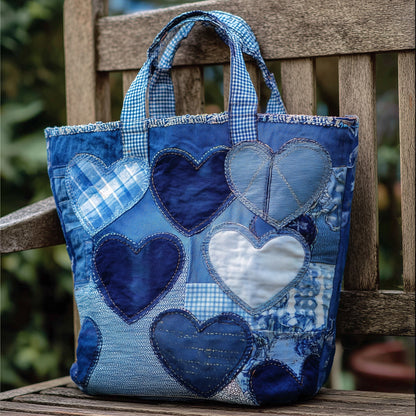 Heart Quilted Tote Bag GFTONL5574
