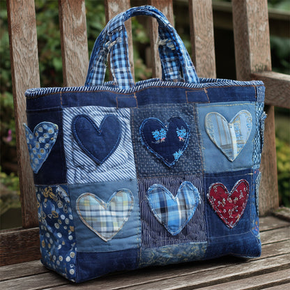 Heart Quilted Tote Bag GFTONL5575