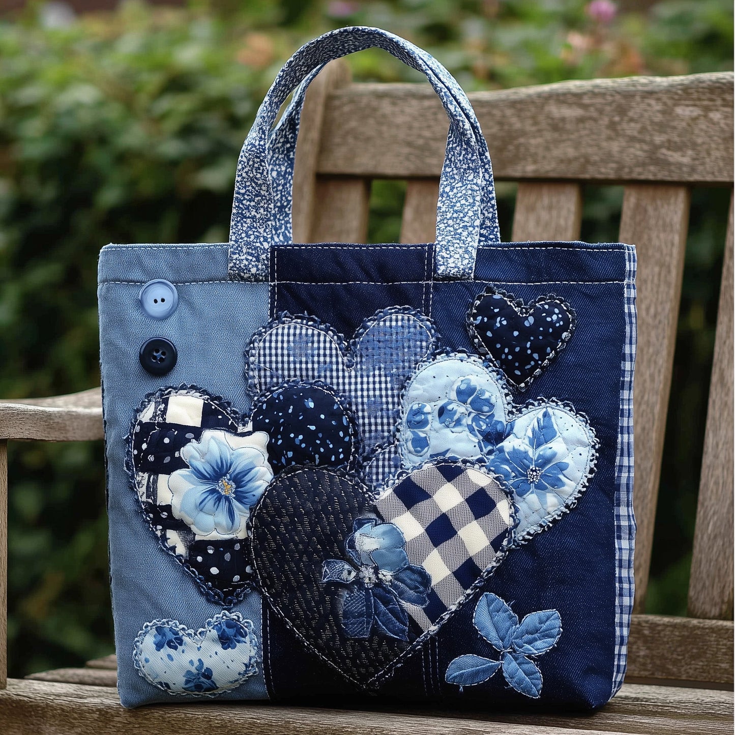Heart Quilted Tote Bag GFTONL5578