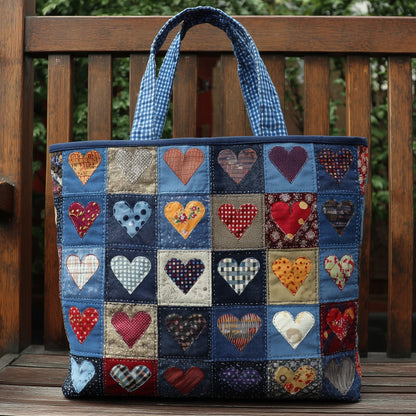 Heart Quilted Tote Bag GFTONL5581