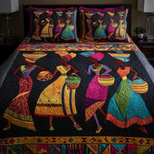 Proud To Rise 3-Piece Quilted Bedding Set GFTONL5599