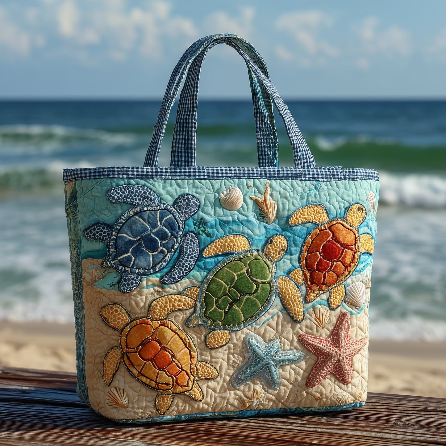 Shoreline Muse Quilted Tote Bag GFTONL5604