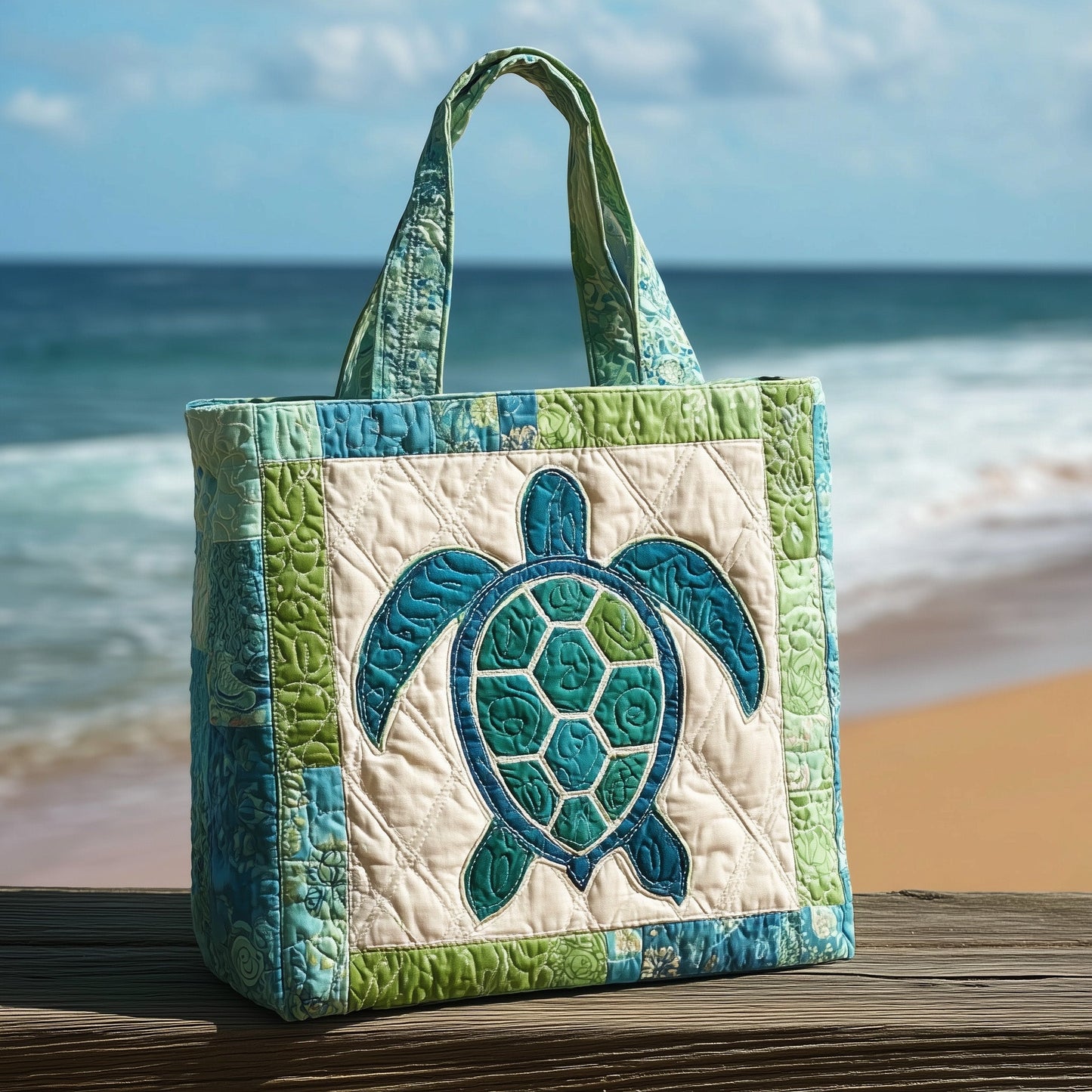 Shoreline Muse Quilted Tote Bag GFTONL5616