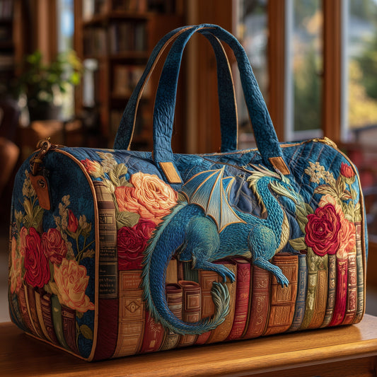 Blue Dragon Quilted Duffle Bag GFTONL5643