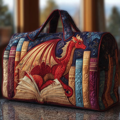 Vintage Dragon Quilted Duffle Bag GFTONL5657