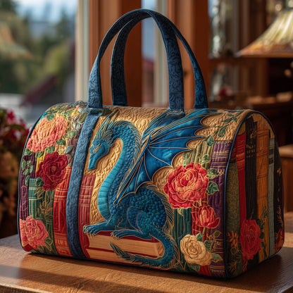 Blue Dragon Quilted Duffle Bag GFTONL5658