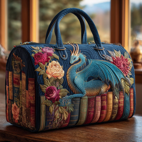 Vintage Dragon Quilted Duffle Bag GFTONL5660