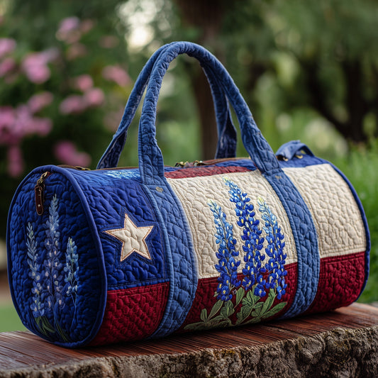 Bluebonnet Charm Quilted Duffle Bag GFTONL5679