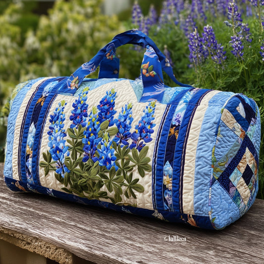 Bluebonnet Charm Quilted Duffle Bag GFTONL5682