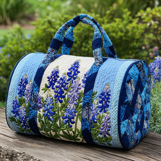 Bluebonnet Charm Quilted Duffle Bag GFTONL5684