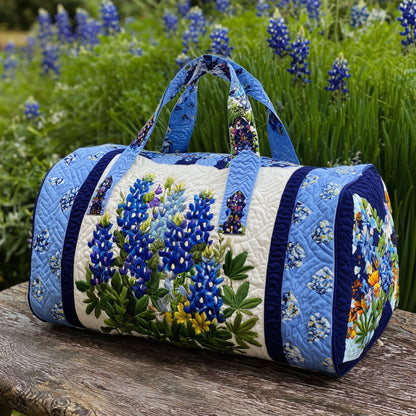 Bluebonnet Charm Quilted Duffle Bag GFTONL5685
