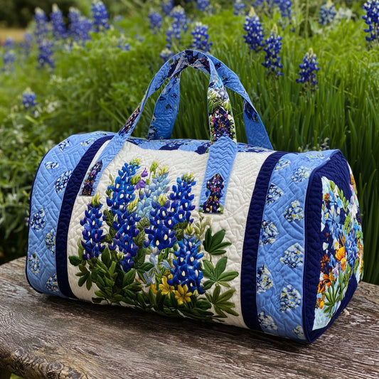 Bluebonnet Charm Quilted Duffle Bag GFTONL5685